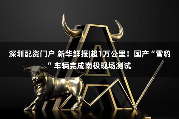 深圳配资门户 新华鲜报|超1万公里！国产“雪豹”车辆完成南极现场测试